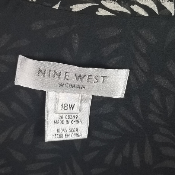 Nine West Blouse Size 16W - Picture 3 of 3